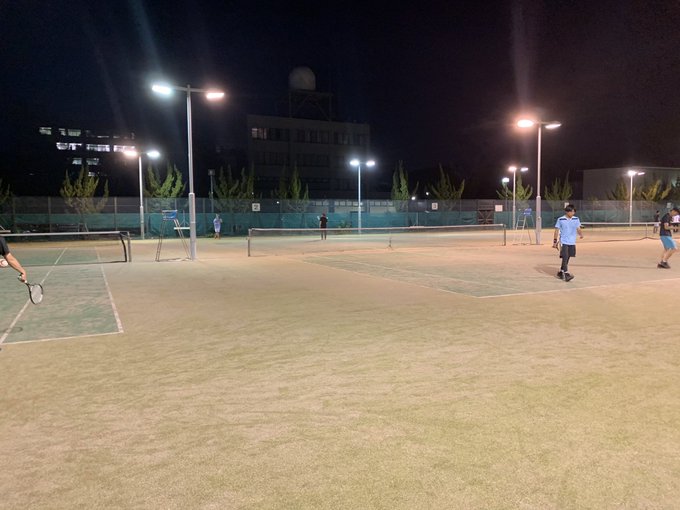 ソフトテニス部のサブ写真１